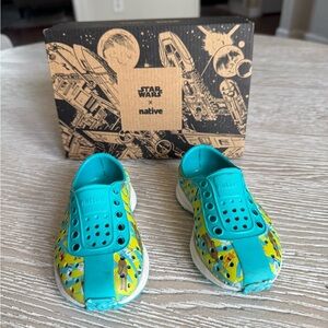 Native Shoes x Star Wars kids Robbie Sugarlite slip on sneaker, 5M